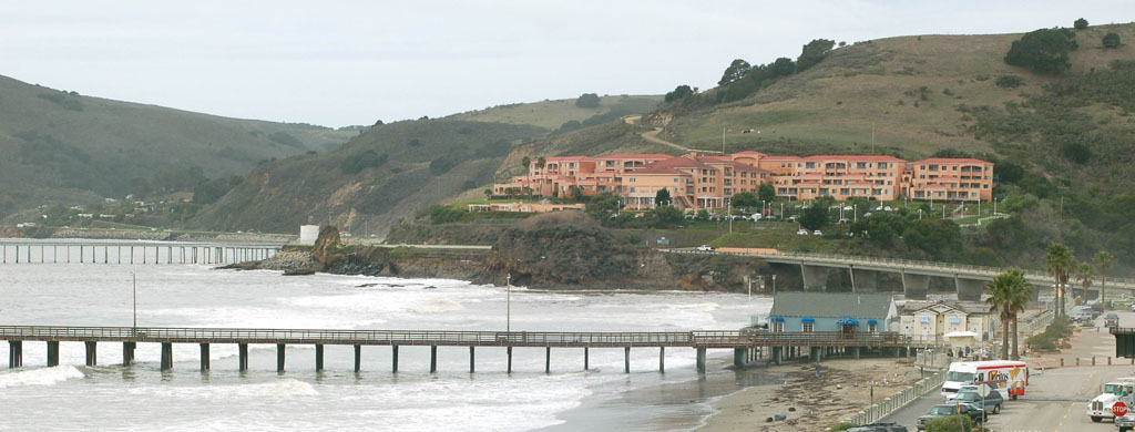 Avila Beach and pier along California's Central Coast