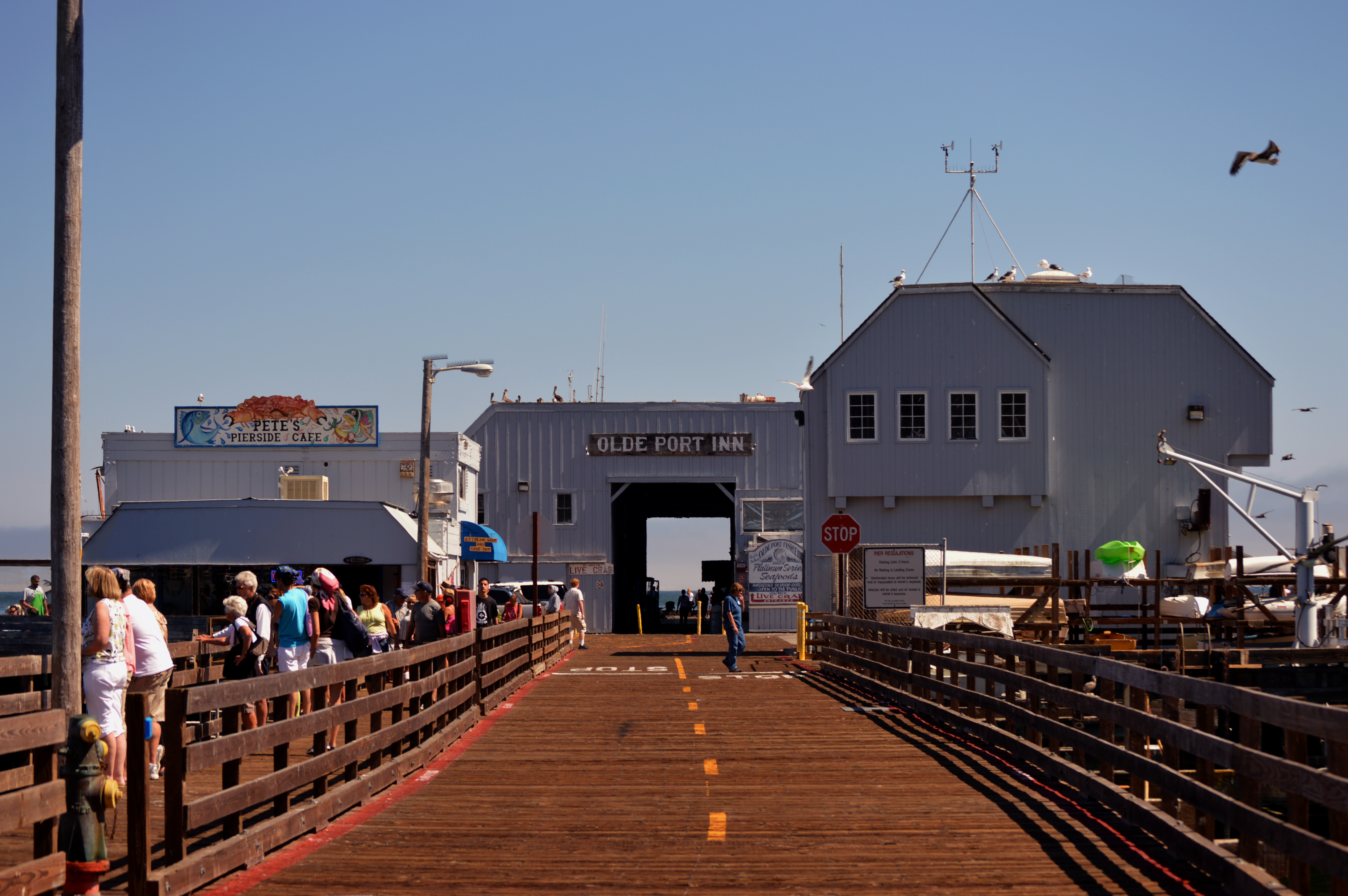Port San Luis and Harford Pier along the California Central Coast