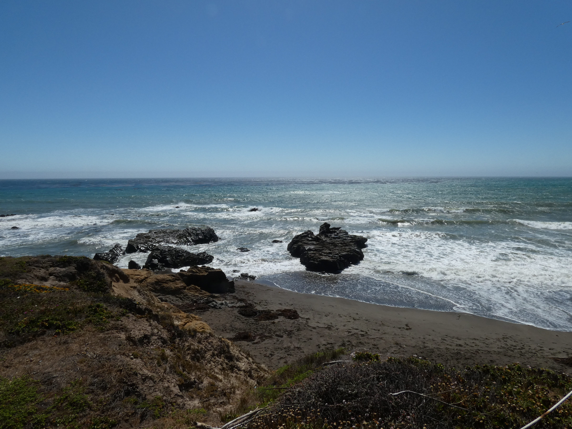 Moonstone Beach along the Cambria coastline