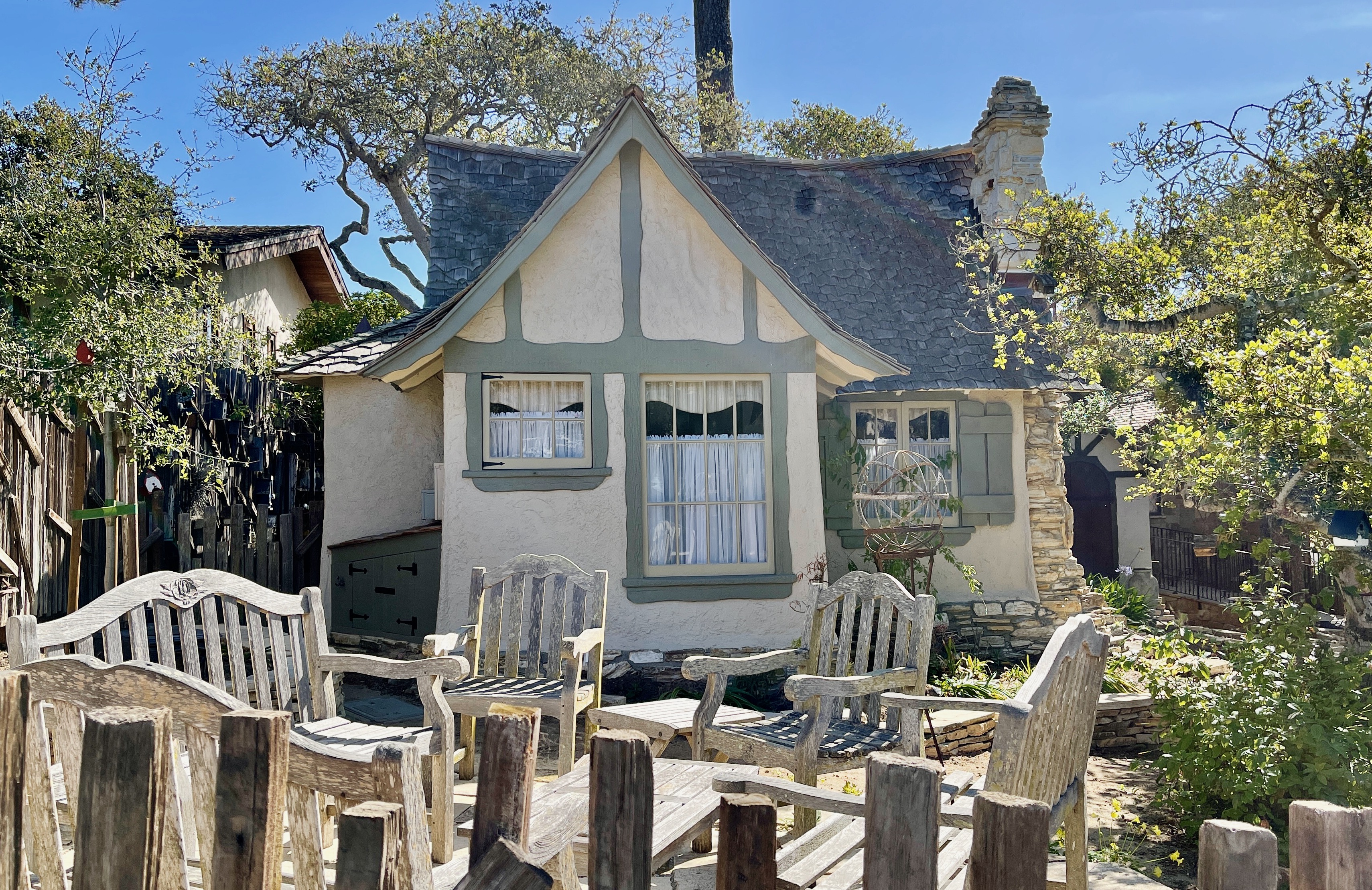 Hansel Cottage, one of Carmel-by-the-Sea's storybook-style cottages