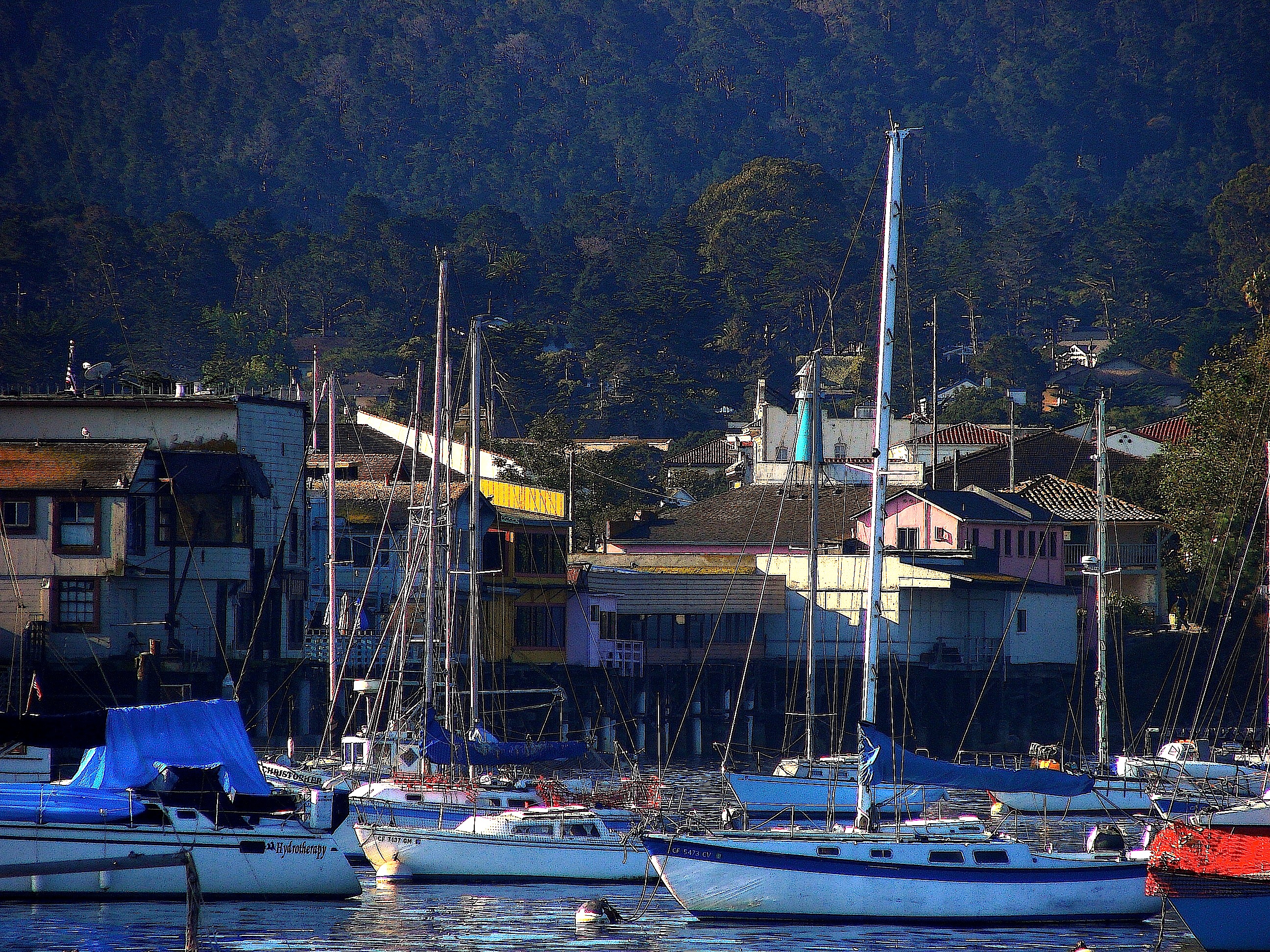 Monterey Harbor and Fisherman’s Wharf on Monterey Bay